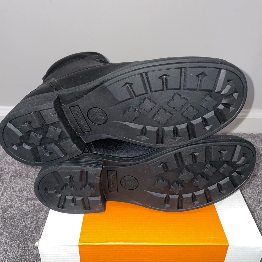 Timberland Black Boots Women’s 7 Verona Lace Up New in Box - Picture 6 of 7
